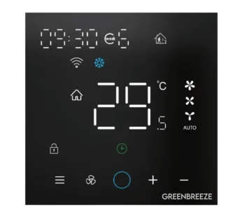 SMART THERMOSTAT LED BLACK 24V WIFI GB6500E GOOGLE ASSISTANT, AMAZON ALEXA