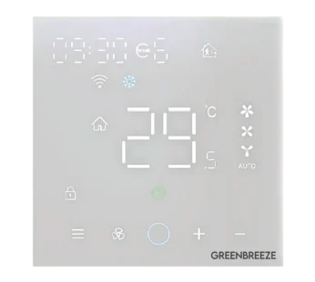SMART THERMOSTAT LED WHITE 24V WIFI GB6500E GOOGLE ASSISTANT, AMAZON ALEXA